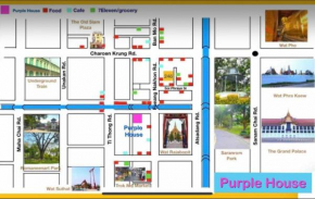 Purple House Family BR Walk to Grand Palace